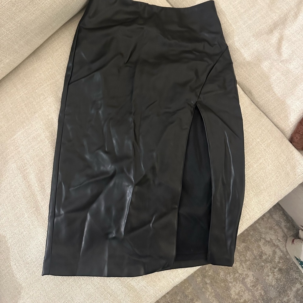 Forever 21 leather skirt